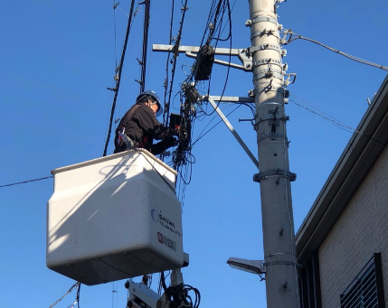 通信インフラ構築事業